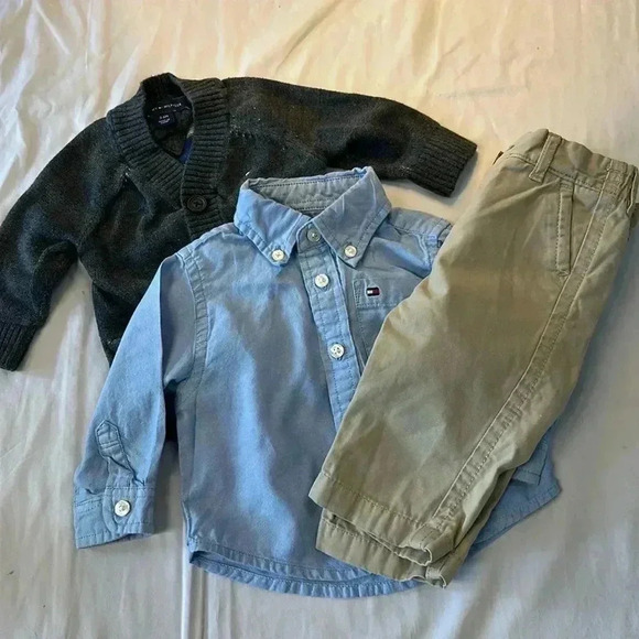 Tommy Hilfiger - 3 piece baby outfit/set. Size 3-6 months - Picture 1 of 12